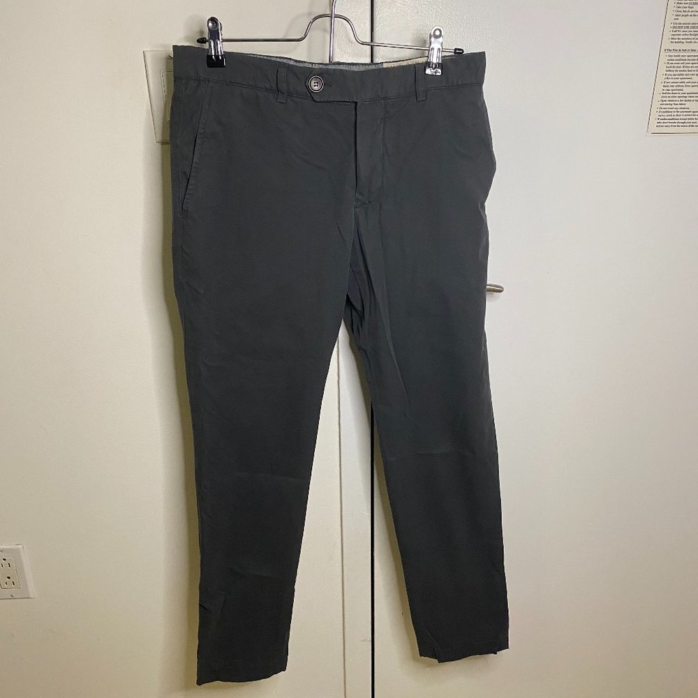 Brunello Cucinelli Chino Grey Cotton Pants